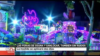 Las ferias de Sanlúcar la Mayor y Osuna, también sin ruido