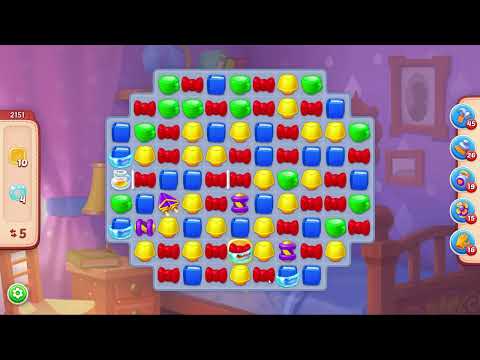 Homescapes Level 2151 - 13 Moves - No Boosters