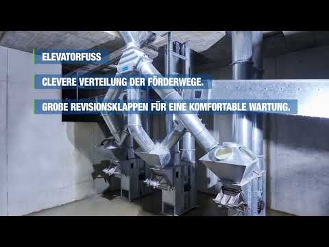 KORNTEC® Biogetreide Terminal bei ZG Raiffeisen