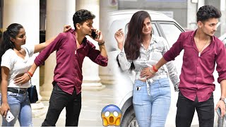 Touching Strangers Waist😱 Prank  Harshit PrankT