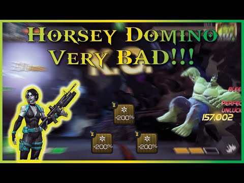 Rank 4 Sig 200 Domino does Realm of Legends Speedrun w/ Mutant Boost | Marvel Contest of Champions