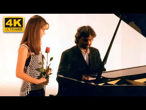 Sandy e Andrea Bocelli - Vivo Por Ella | 4K UPSCALED