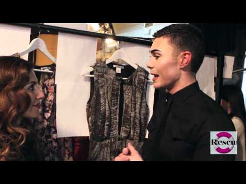 Backstage with Dylan Cooper for Dylan Cooper SS12-13 Collection at MBFWA