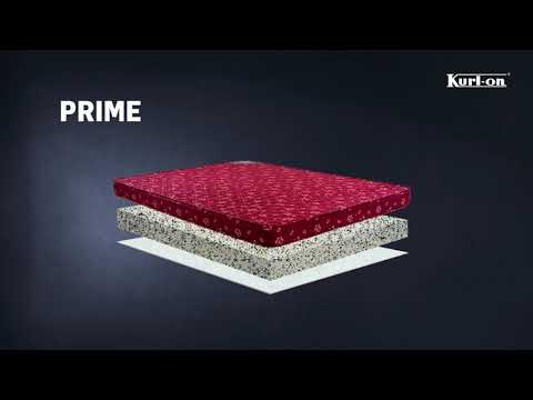 Red bonded foam kurl on prime