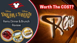 Disney Cruise Line's MOST EXPENSIVE Brunch and Dinner REVIEWED