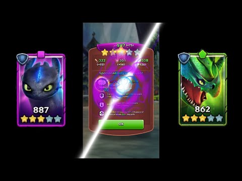 Toothless and The Chestnut Knight - 3 Stars [Titan Uprising]