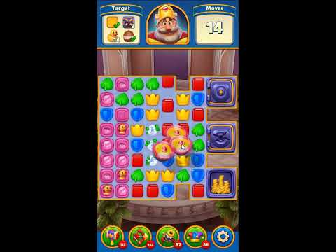 Royal Match Level 2226 - NO BOOSTERS GAMEPLAY 👑 | SKILLGAMING ✔️