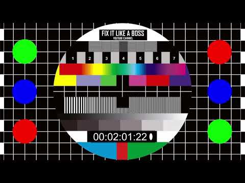 🔝 4K Test pattern UHD 2160p   2 min  Test Card Calibration Video  TV test video 4k