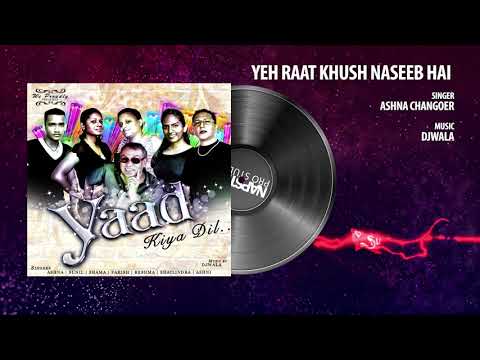 Yeh Raat khush Naseeb Hai | Ashna Changoer  | Yaad Kiya Dil Vol. 1 | Old Is Gold Songs