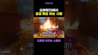 옵치에서 공포 스릴러 찍는 사람;;;