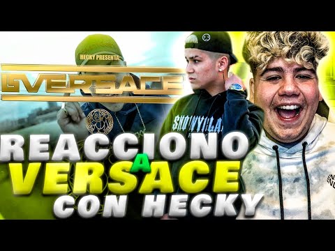 REACCIONO CON HECKY A SU NUEVA CANCIÓN "VERSACE" #spanishdrill​