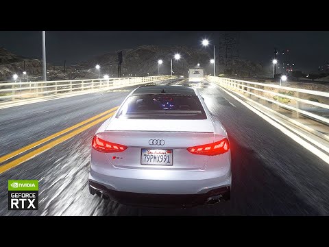 Destroying My RTX 3090 With Insane GTA 5 Ray-Tracing Graphics MODS! [4K]