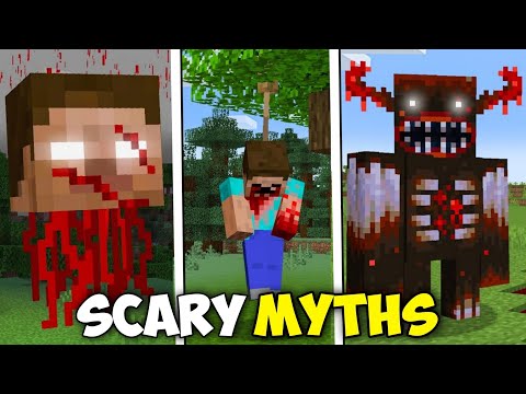 The Dark Story Of Minecraft Cursed Villager | Scary Minecraft Myths!!