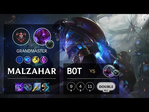 Malzahar Bot vs Varus - EUNE Grandmaster Patch 10.11