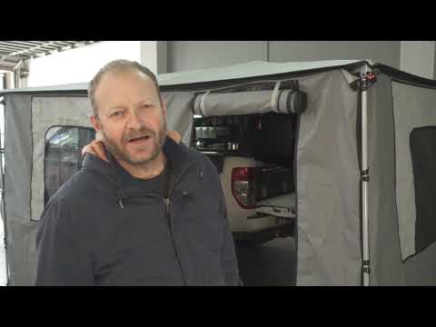 The Alu-Cab Shadow Awning Side Wall Kit