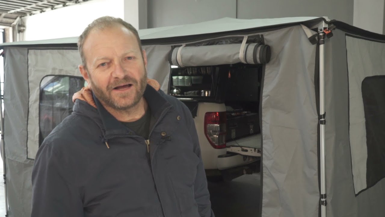 The Alu-Cab Shadow Awning Side Wall Kit