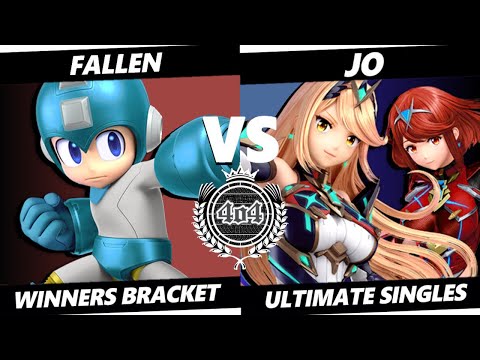 4o4 Smash Night 71 - GUMP2| Fallen (Sora, Mega Man) vs EVC| jo (Mythra, Pyra) - Winners Round 4