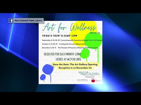 NJ West Caldwell’s Public Library Offering Art For Wellness Program