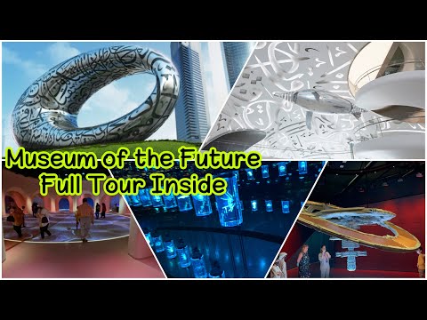 [4k] Museum of the Future Dubai | Full Tour Inside Museum | World Beautiful Building | 2022