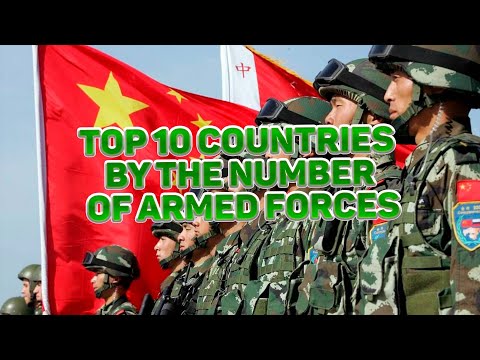 TOP 10 countries by the number of armed forces