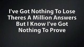 Nothing To Lose Lyric's - Mike Hough (Original)