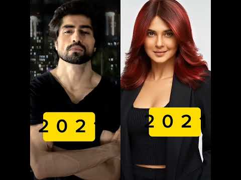 Harshad Chopda & Jennifer Winget last 7 years #harshadchopda #jenniferwinget #jodi #shorts