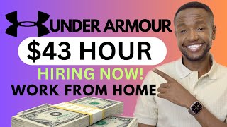 Under Armour WORK FROM HOME | High paying REMOTE jobs that you can start ASAP 2023