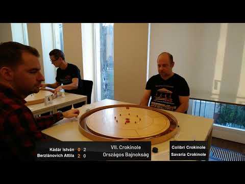 VII. Crokinole OB. - Alapszakasz - Kádár István vs Berzlánovich Attila