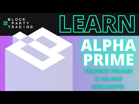 Alpha Prime - #7 - Trading Volume & Volume Breakouts - Catch The Big Breaks