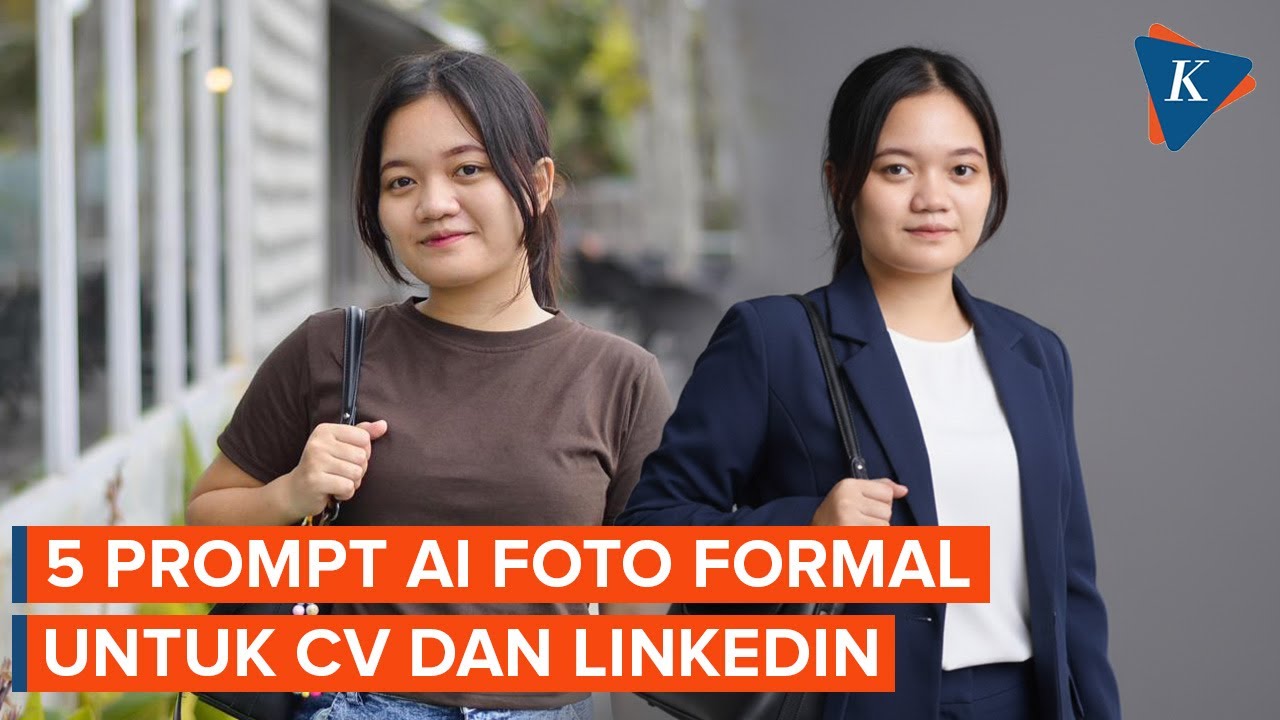 Prompt AI Foto Formal untuk CV dan Linkedln, Cukup Dengan Selfie