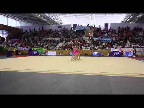 ATGRS DC1 minime DC2 benjamine SAINT BRIEUC 2014 championnat de France GR