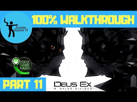 Deus Ex: Mankind Divided 100% Walkthrough Part 11 - Claiming Jurisdiction