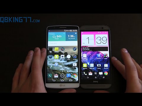 LG G3 vs. HTC One M8 - Quick Compare 1