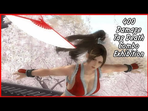 DOA5LR Over 400 Damage Tag Death Combo Exhibition