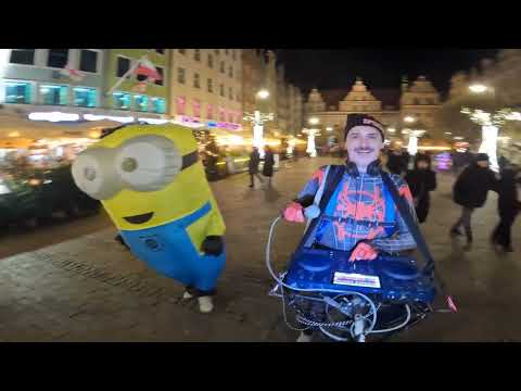 DJ SPIDER - Jarmark w Gdańsku AFTER + spacer z minionem