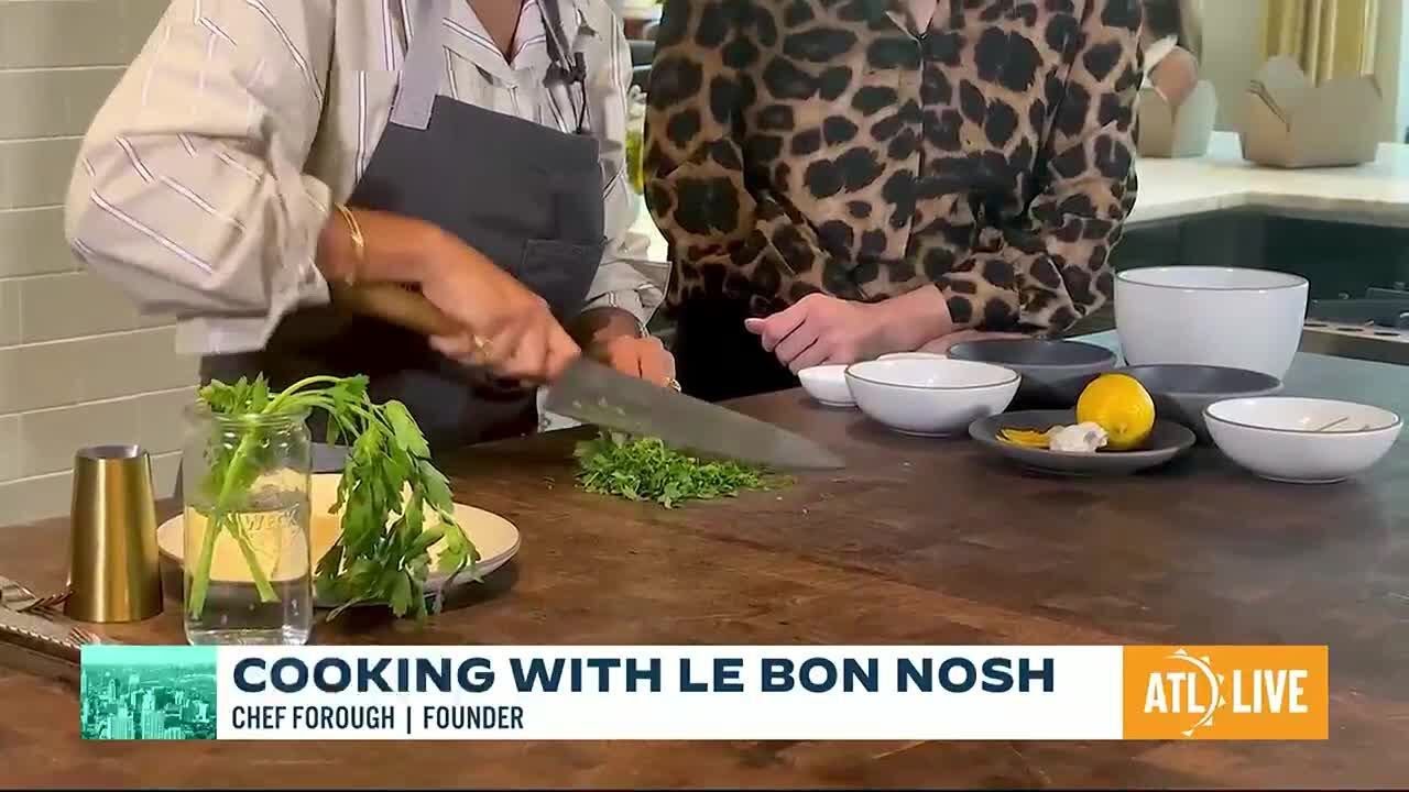 Cooking with Le Bon Nosh