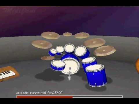 My tribute to Animusic (Acoustic Curves)