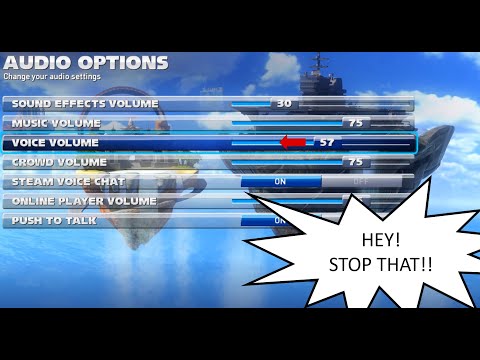 Sonic & All stars racing Transformed - Announcer voice Easter Egg