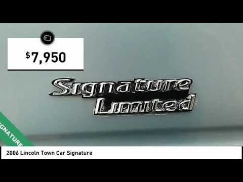 2006 Lincoln Town Car 319112
