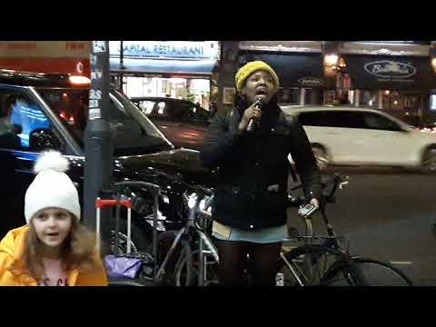 Ruth Brown- (Busking) What an unbelievable voice, Ruth singing The Fugees & Amy Winehouse.
