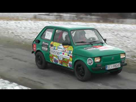 2 Rally Sprint Skoczowski - 1 runda RPŚ - Paweł Kozioł / Dawid Ciepiela - Fiat 126p