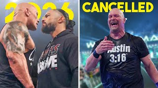 Roman vs Rock In 2026...Stone Cold Cancelled Plans...Hook in WWE...RIP Akebono...Wrestling News