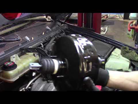 2002 ML320 How to replace the brake booster