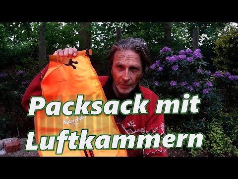 Wasserdichter Packsack mit Luftkammern von Naturehike