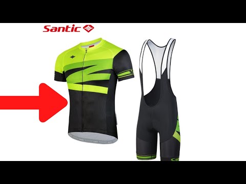 Before You Buy Santic Men's Cycling Jersey Set Bib Shorts 4D