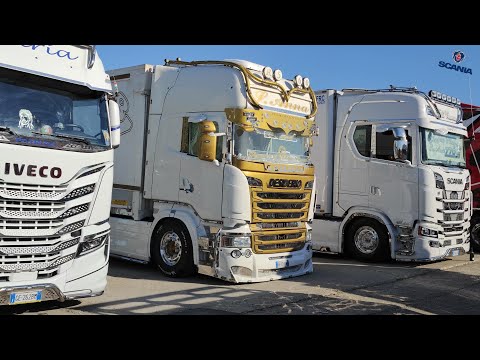 4k Scania S770 V8 - Scania Serie R - Iveco S-Way 570 Next Vs Old Generation