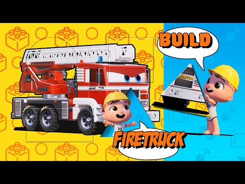 Build Fire Truck / Fire truck song #appMink Kids Song & Nursery Rhymes