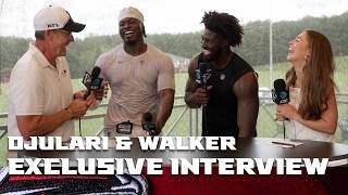 Azeez Ojulari & Jalon Walker on UGA football, Kirby Smart & 2026 AT&T Atlanta Falcons Training Camp