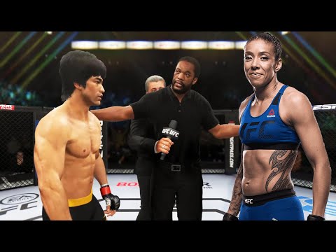 UFC 4 | Bruce Lee vs. Germaine De Randamie (EA Sports UFC 4)