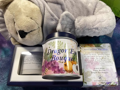 The 1872 Clipper Tea Company - Dragon Eye Bouquet; Série Chá com Linda Singapura